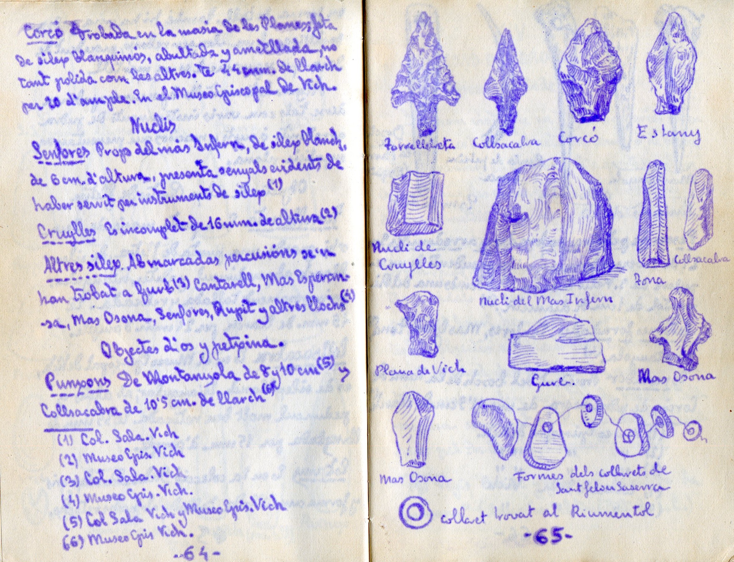 primitives civilisacions ausetanes, Les : Nota descriptiva de las trovalles prehistóriques fetes en l'Ausetania - Miniatura 7